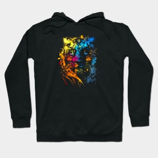 Psychedelic Tiger's Head #2 Hoodie